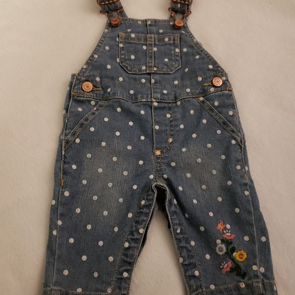 Carter's 3 month denim overalls